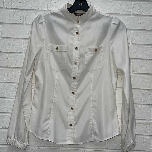 Woman’s prich button down shirt - Picture 1 of 12
